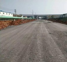 九江市濱江路水穩層攤鋪改造工程